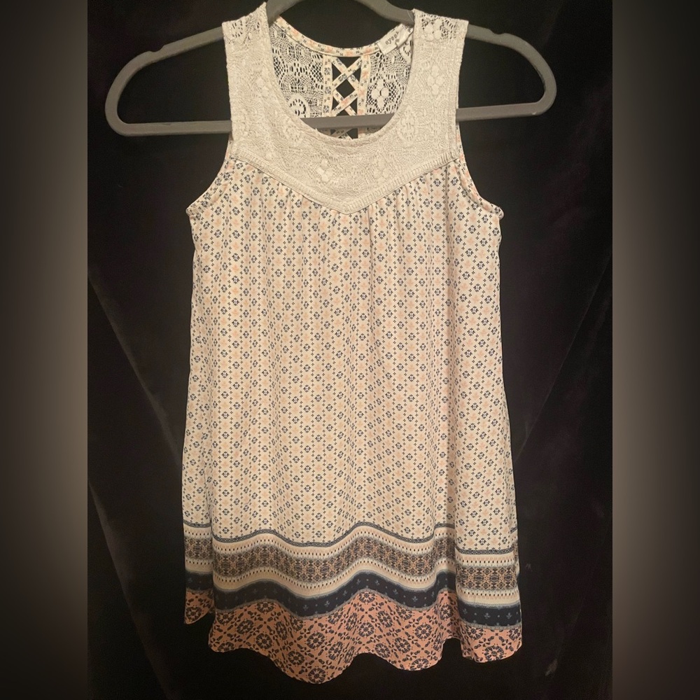 Eyeshadow girls Lined Dress, Size 8